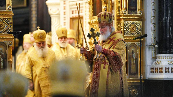 Патриарх Кирилл совершит Божественную литургию в храме Христа Спасителя
