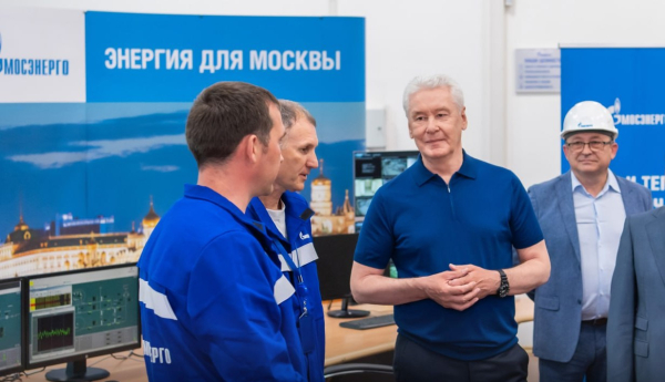 Собянин рассказал о вкладе московских энергетиков в развитие города