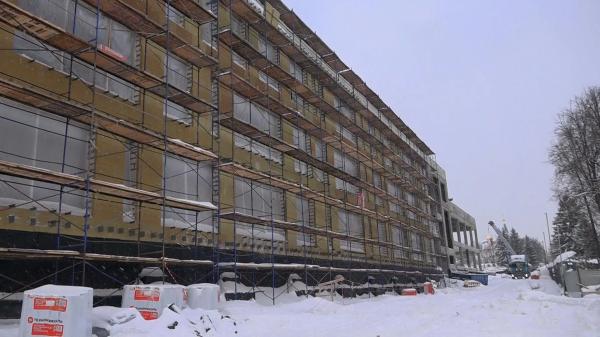 Новую школу в Павловской Слободе под Истрой достроят в 2024 году