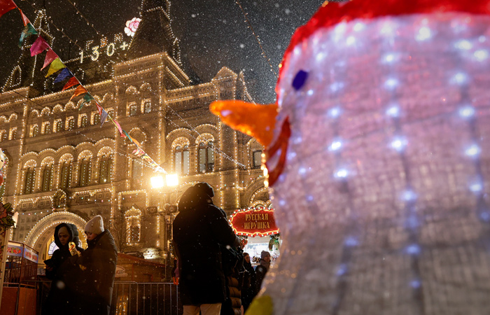 Мягкая зимняя погода будет в Москве на Новый год