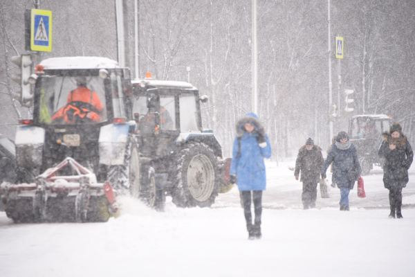 Синоптики предупредили москвичей об усилении ветра и мокром снеге 17 декабря