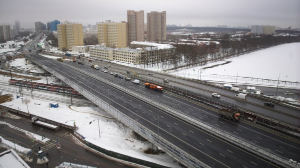 Реконструкция Дмитровского путепровода позволит быстрее добираться до центра Москвы
