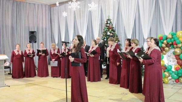 Концерт академического хора «Новогодняя фантазия» прошел в Лобне