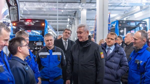 Собянин: Москва получит более 800 новых электробусов до конца года