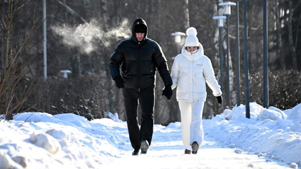 В Москве температура опустилась до самых морозных значений за зиму
