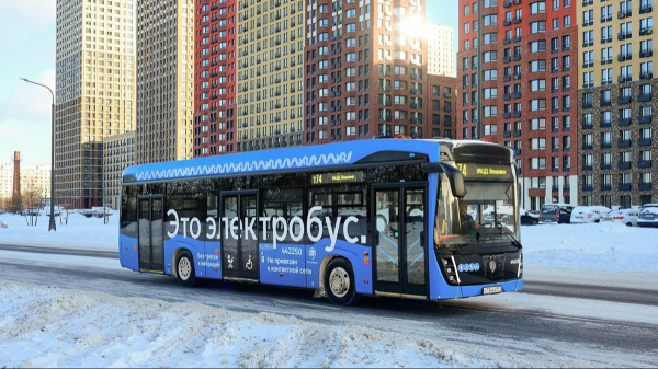 С начала 2024 года в Москву поставили более 30 новых электробусов