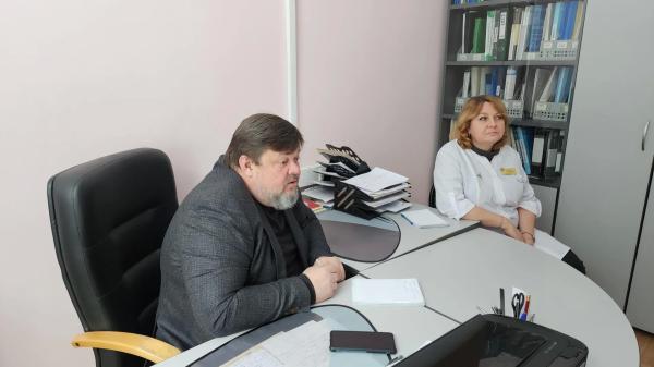 Главный врач Коломенской больницы принял пациентов из села Непецино в местной поликлинике