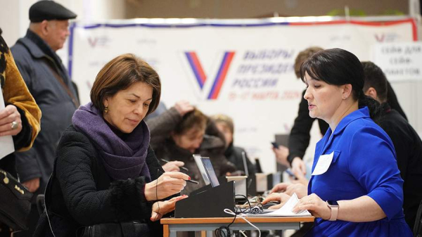 Почти 4 млн москвичей уже отдали свои голоса на выборах президента России
