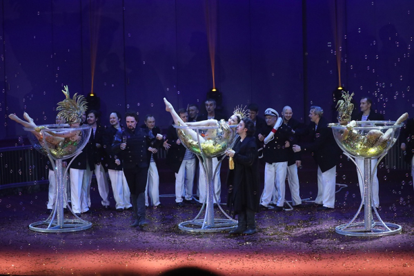 На сцене "Геликон-оперы" впервые прошла настоящая свадьба