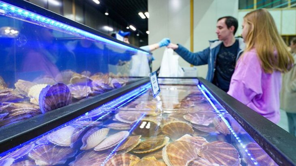 Почти 30 тонн моллюсков реализовали за 4 месяца работы рынка "Москва – на волне"