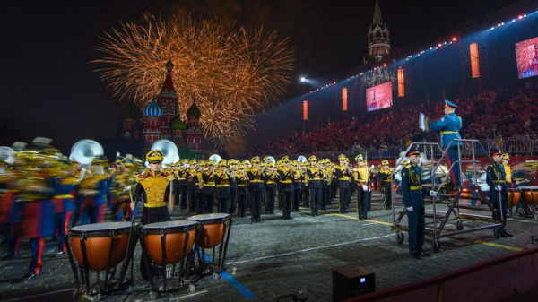 Фестиваль "Спасская башня" пройдет на Красной площади с 23 августа по 1 сентября
