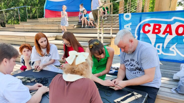 Алексей Лисовенко выступил на "Фестивале добрых дел" в парке "Яуза"